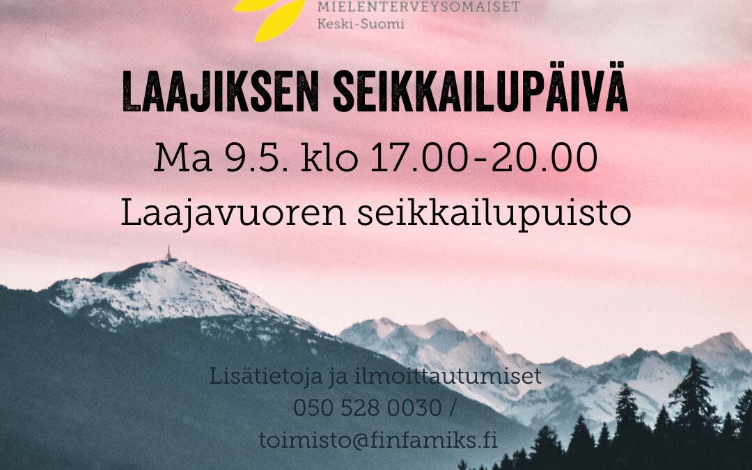FinFami Keski-Suomen seikkailupäivä Laajavuoressa