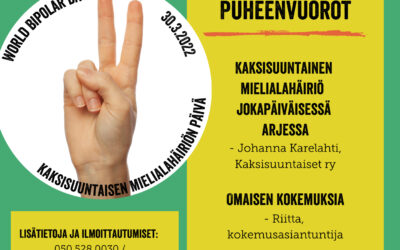 Läheiselläni on kaksisuuntainen mielialahäiriö -etätilaisuus